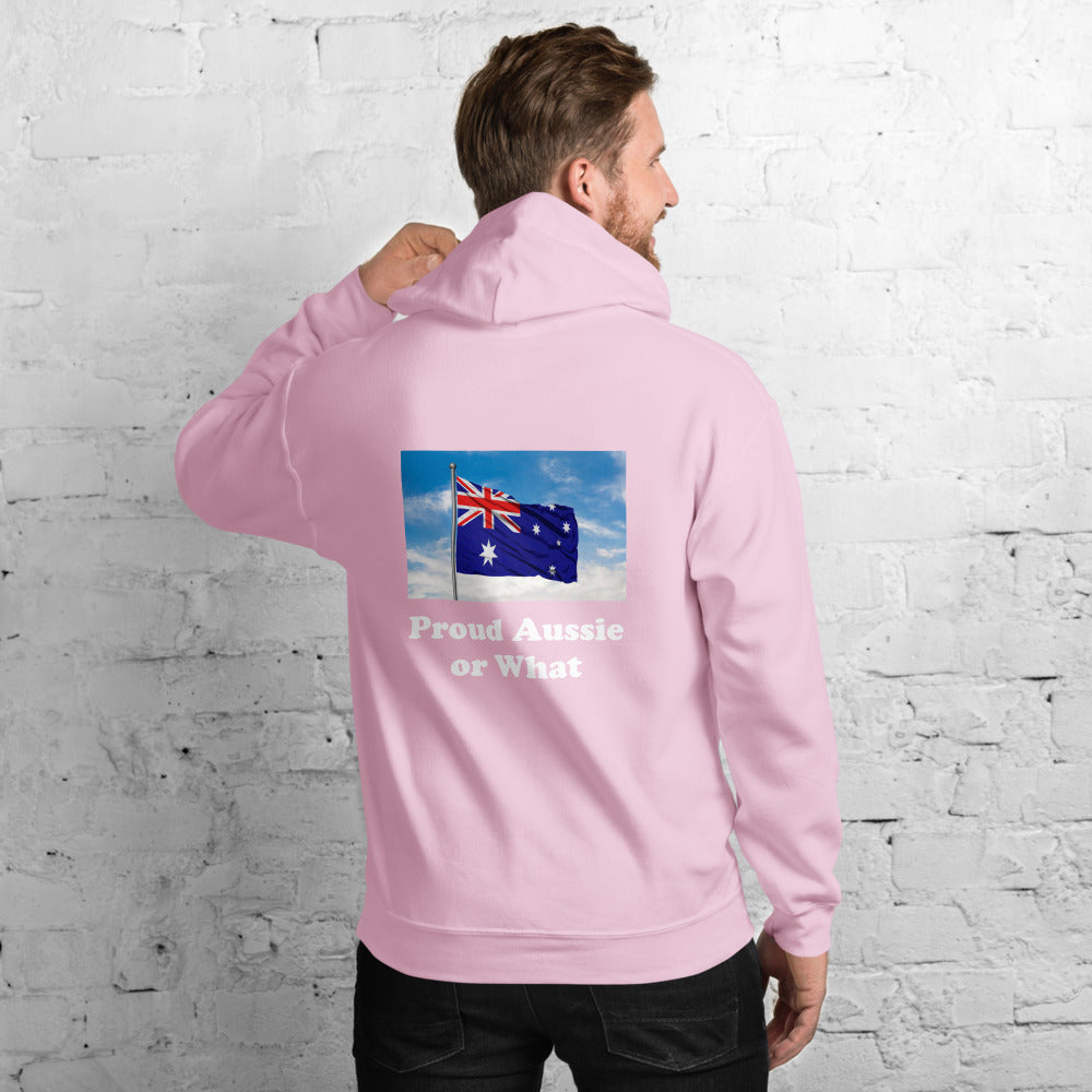 "Proud Aussie" Printed Unisex Hoodie