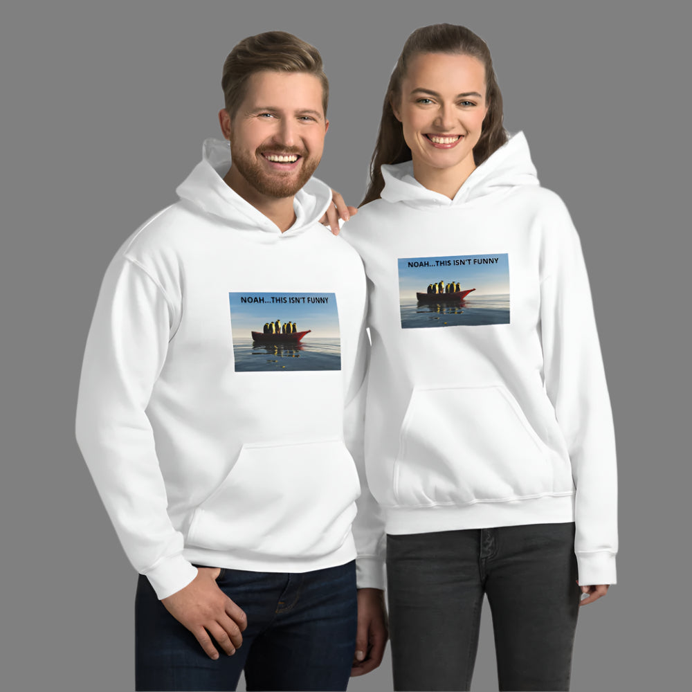 "Noah" Funny Printed Unisex Hoodie