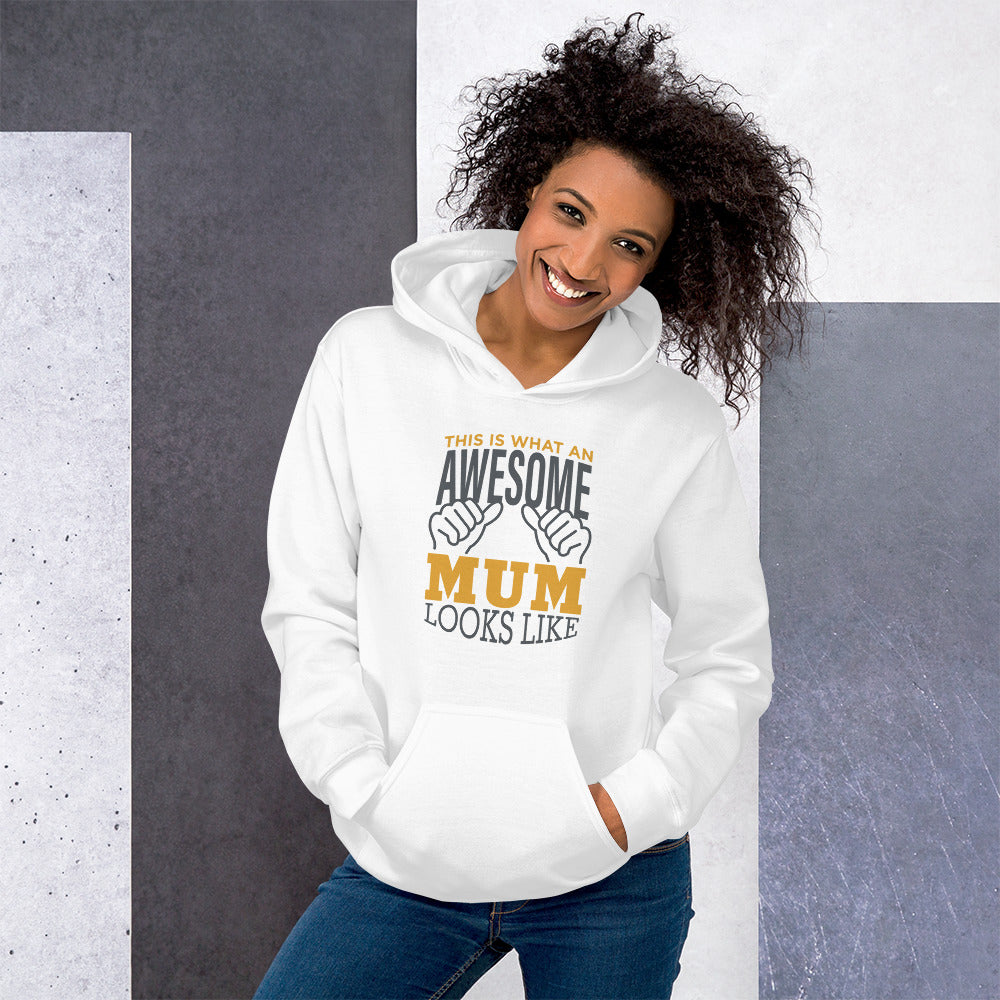 "Awesome Mum" Unisex printed Hoodie