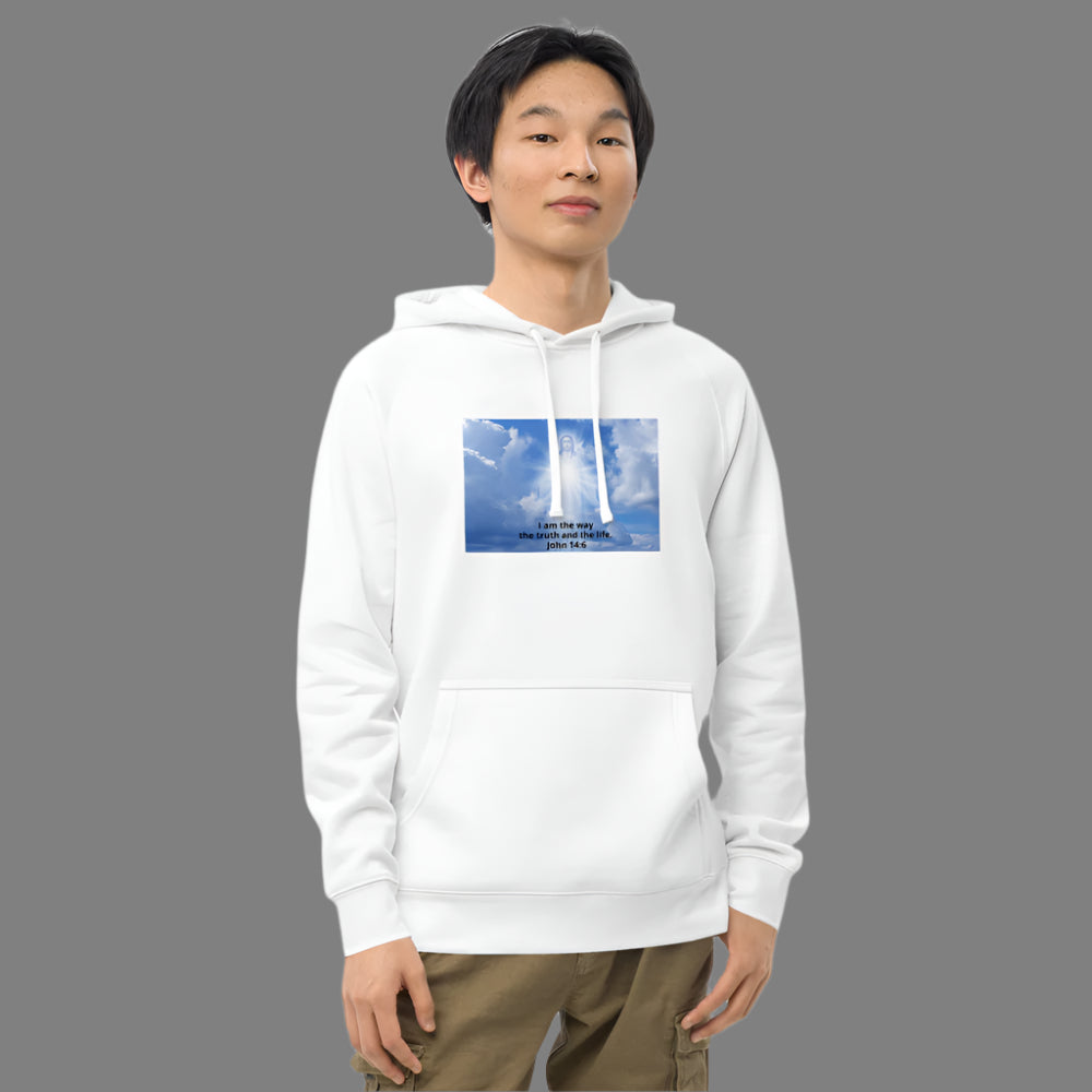 "I am the Way" Unisex kangaroo pocket hoodie