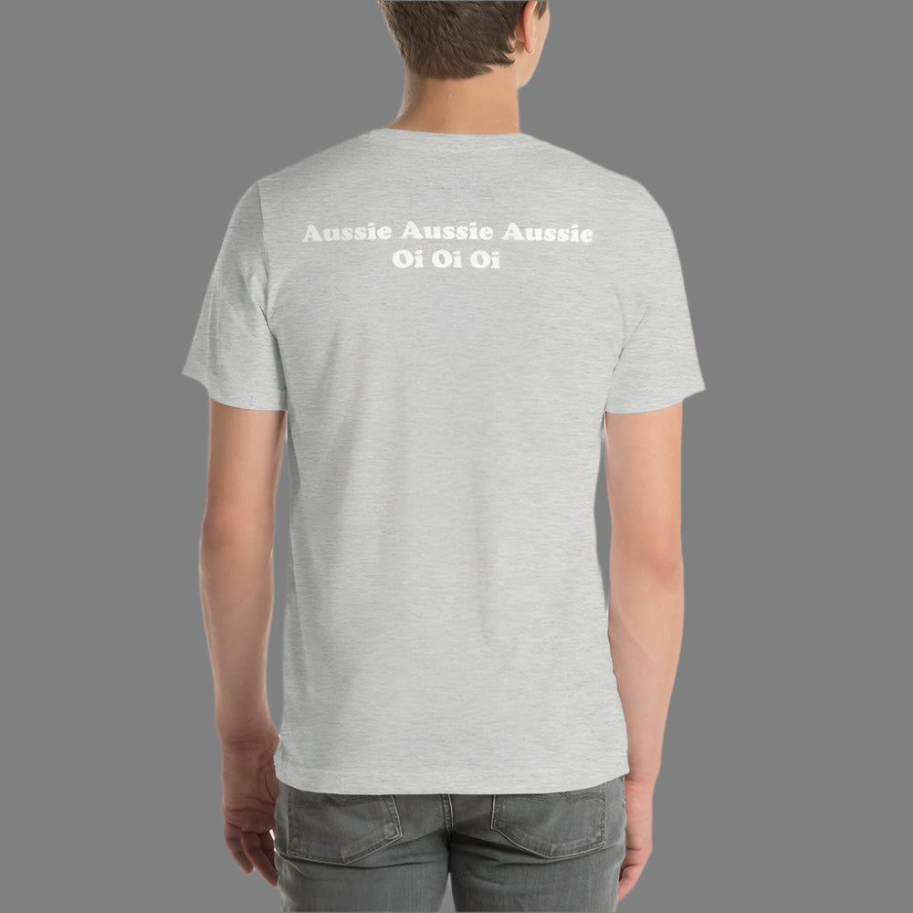 "Aussie Aussie Aussie" Printed Classic Short-Sleeve Unisex T-Shirt