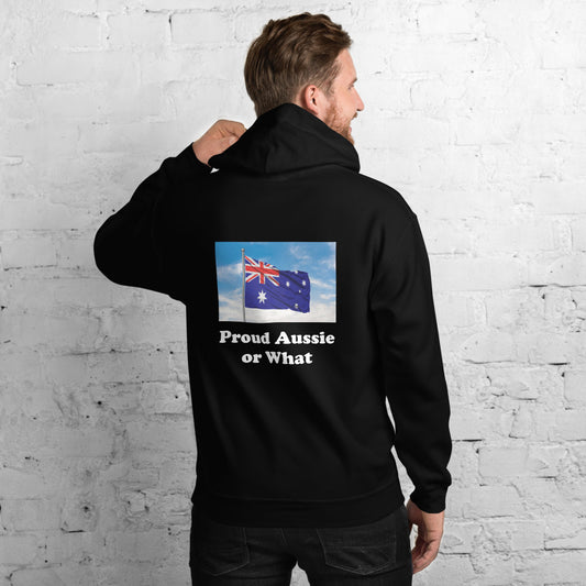"Proud Aussie" Printed Unisex Hoodie