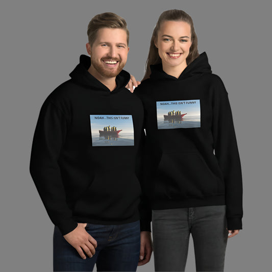 "Noah" Funny Printed Unisex Hoodie