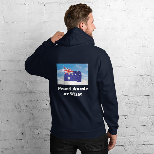 "Proud Aussie" Printed Unisex Hoodie