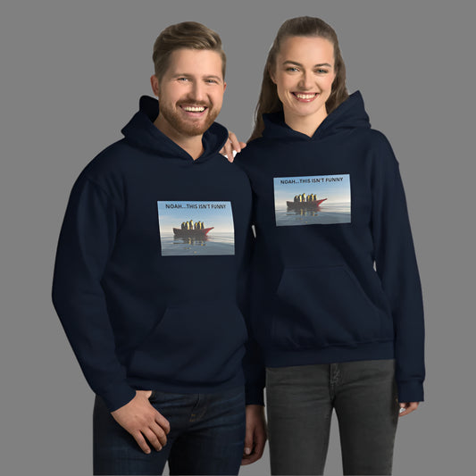 "Noah" Funny Printed Unisex Hoodie
