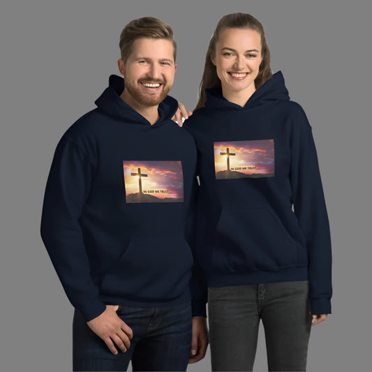 "In God we Trust"Christian Printed Unisex Hoodie