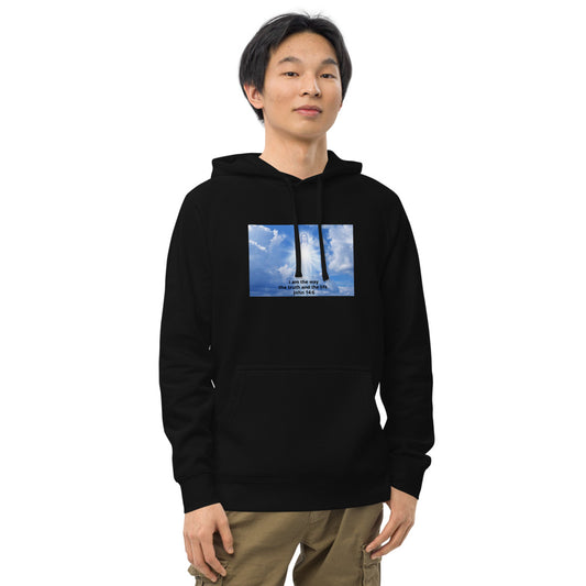 "I am the Way" Unisex kangaroo pocket hoodie