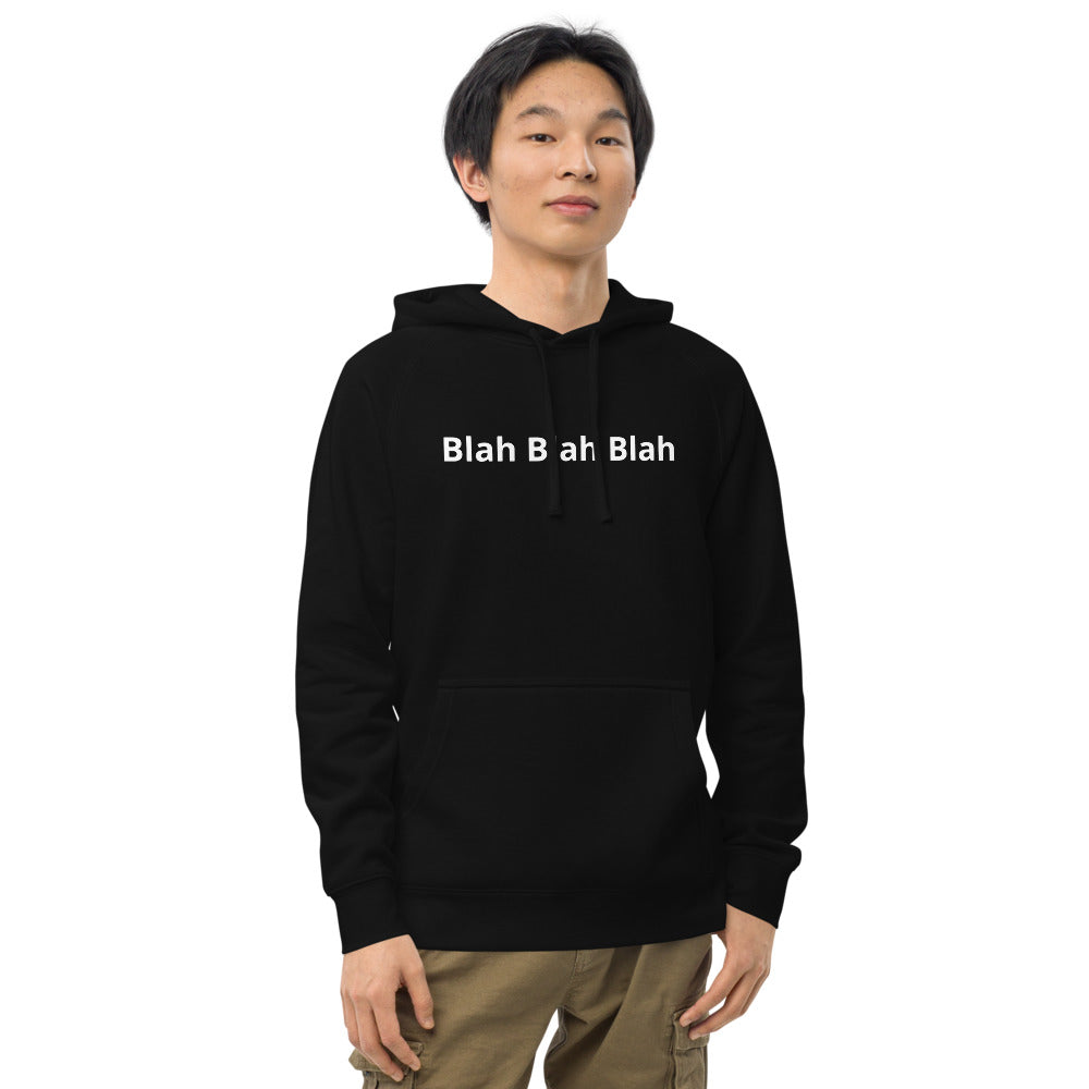 "Blah Blah Blah" Unisex kangaroo pocket hoodie