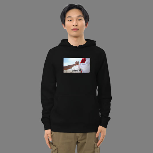"The Lord Bless you" Unisex kangaroo pocket hoodie