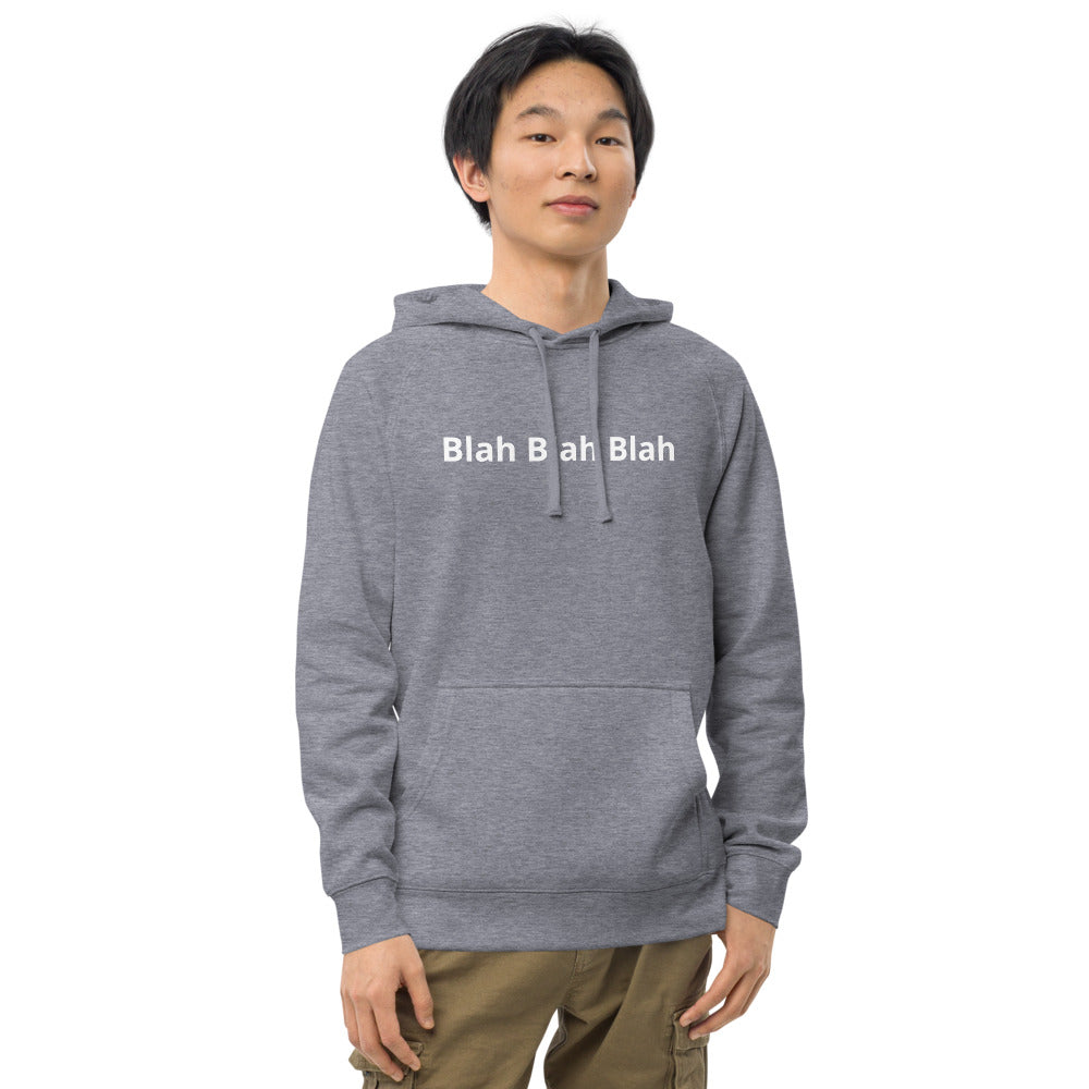 "Blah Blah Blah" Unisex kangaroo pocket hoodie