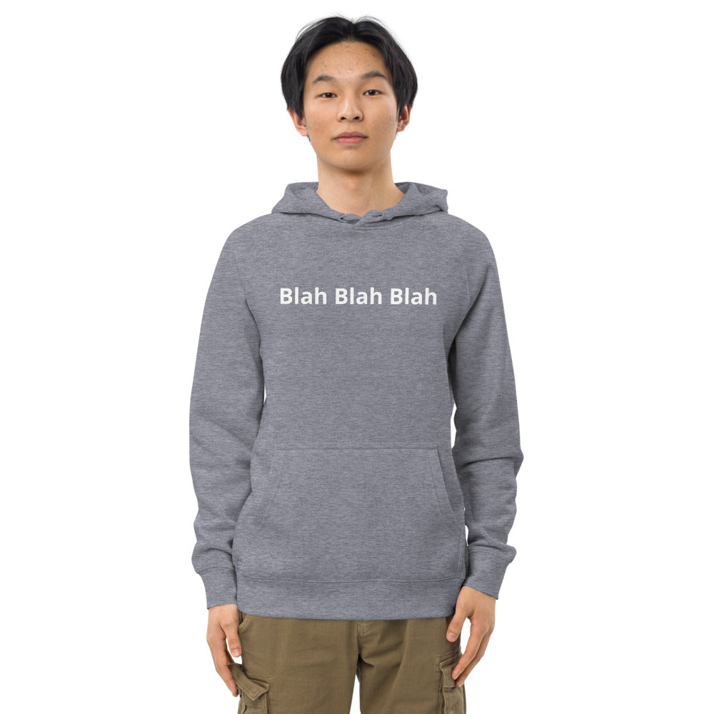 "Blah Blah Blah" Unisex kangaroo pocket hoodie