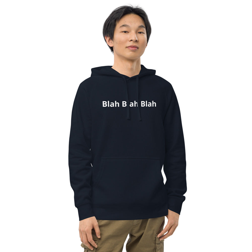 "Blah Blah Blah" Unisex kangaroo pocket hoodie