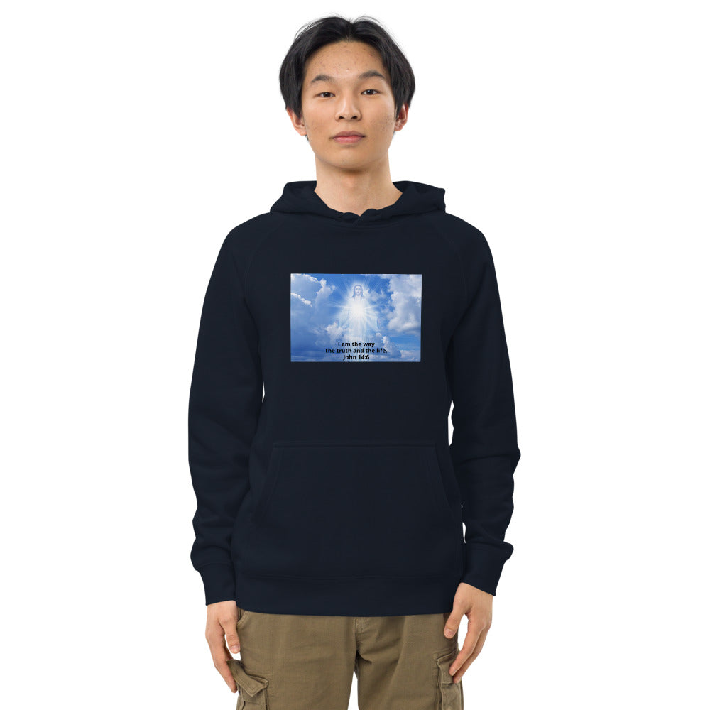 "I am the Way" Unisex kangaroo pocket hoodie