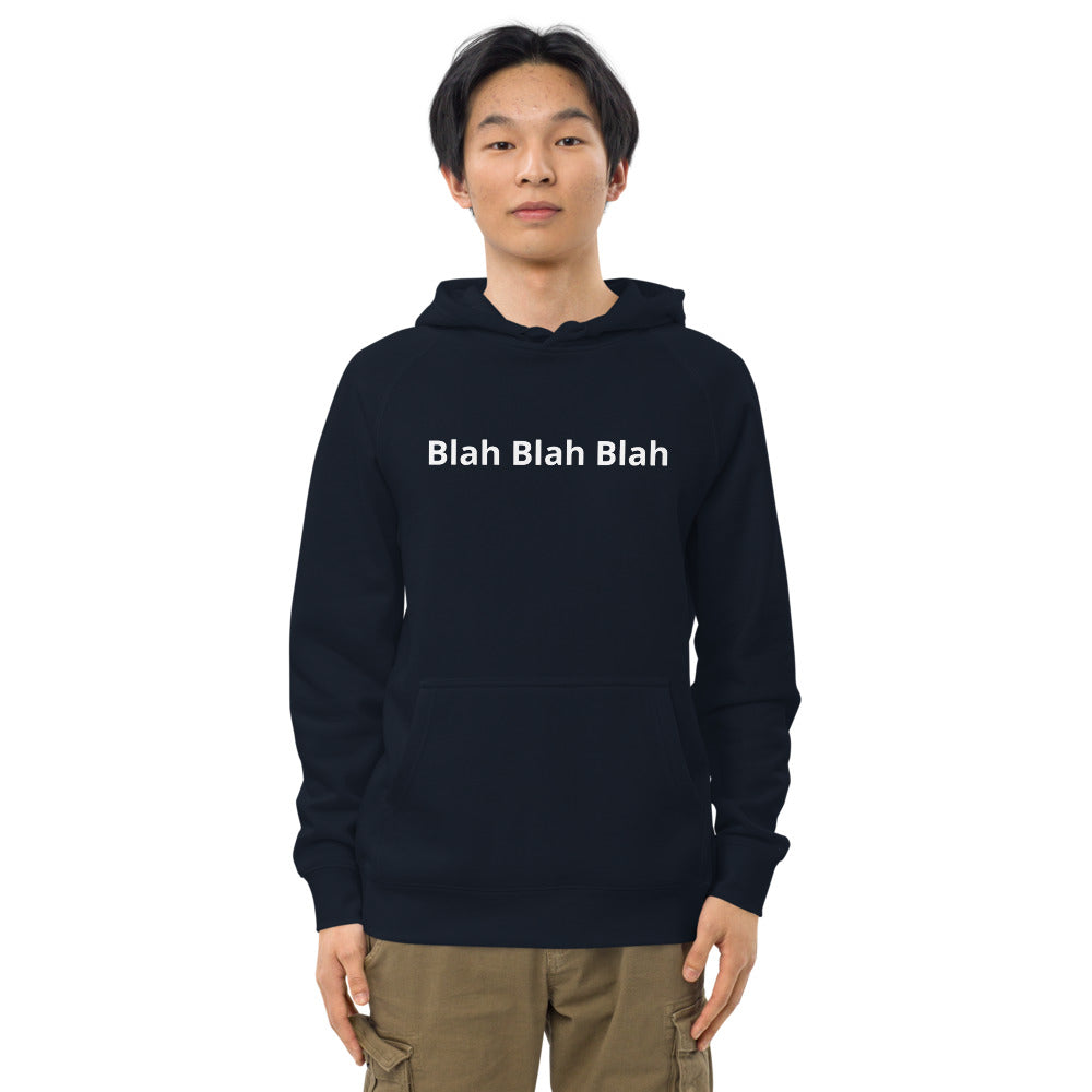 "Blah Blah Blah" Unisex kangaroo pocket hoodie