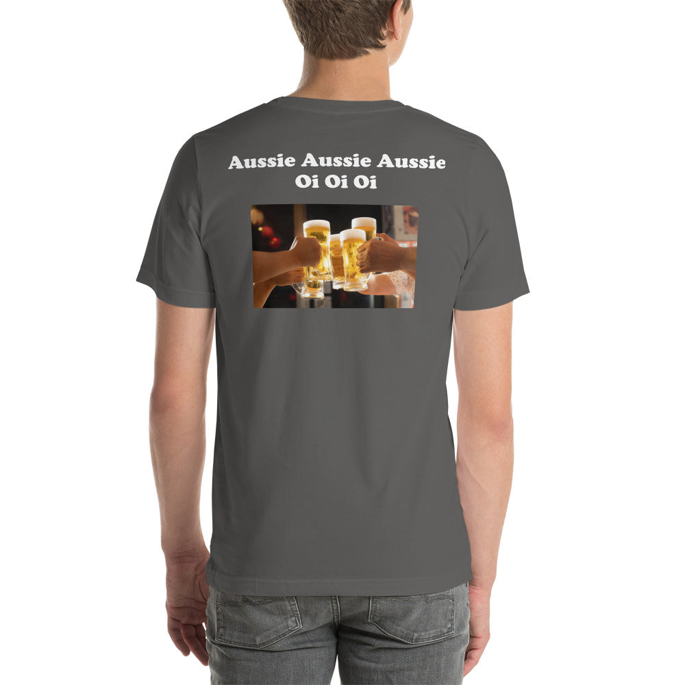 "Aussie Aussie Aussie" Short-Sleeve Unisex T-Shirt