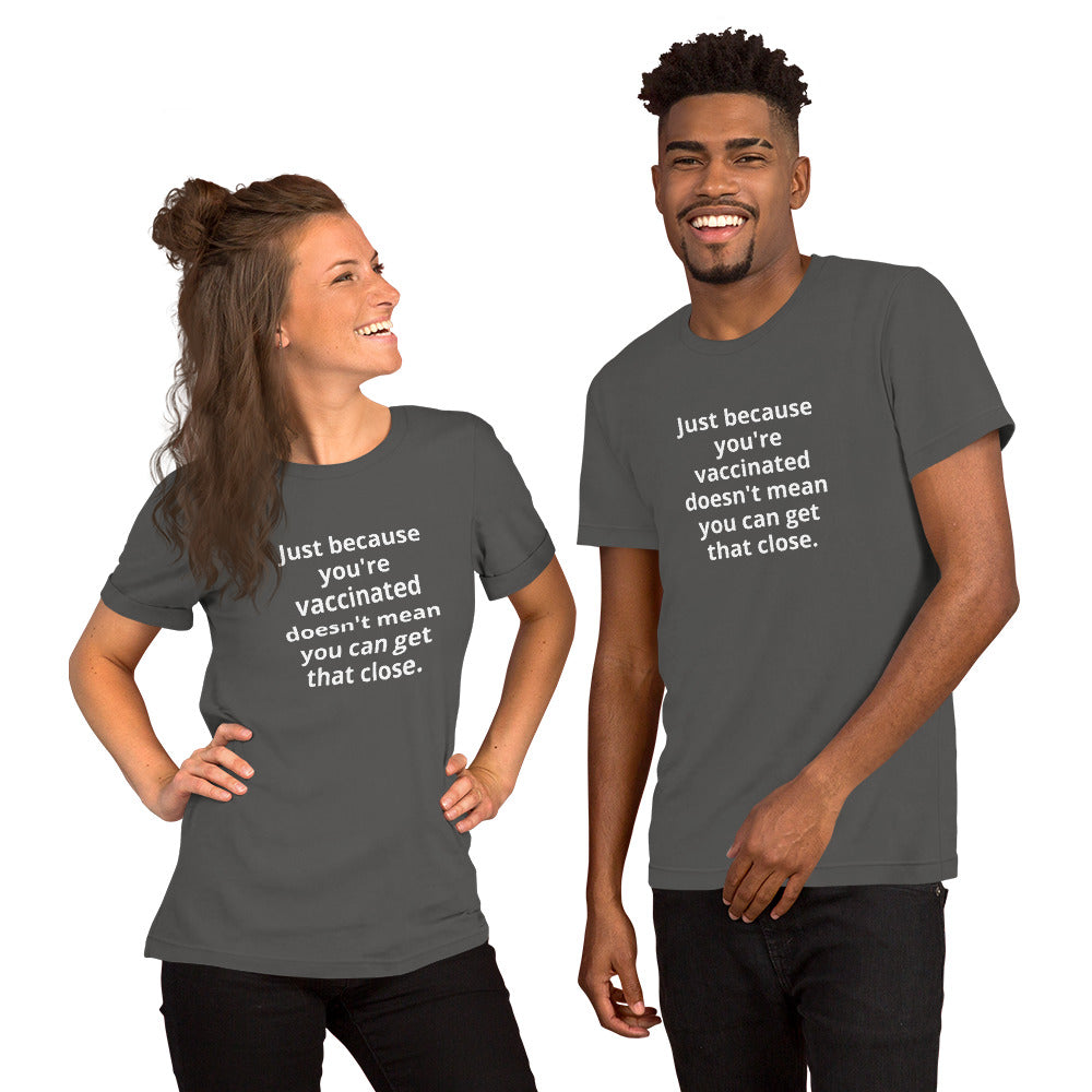 "Vaccinated" Short-Sleeve Unisex T-Shirt