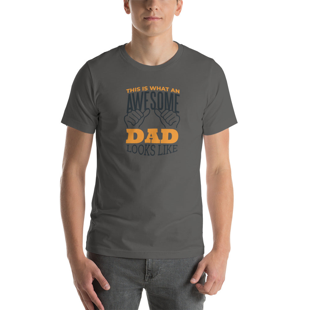 "Awesome Dad" Short-Sleeve Unisex T-Shirt