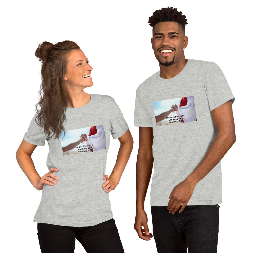 "The Lord Bless you and keep you" Short-Sleeve Unisex T-Shirt