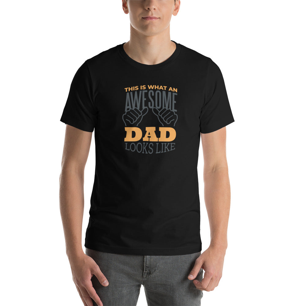 "Awesome Dad" Short-Sleeve Unisex T-Shirt