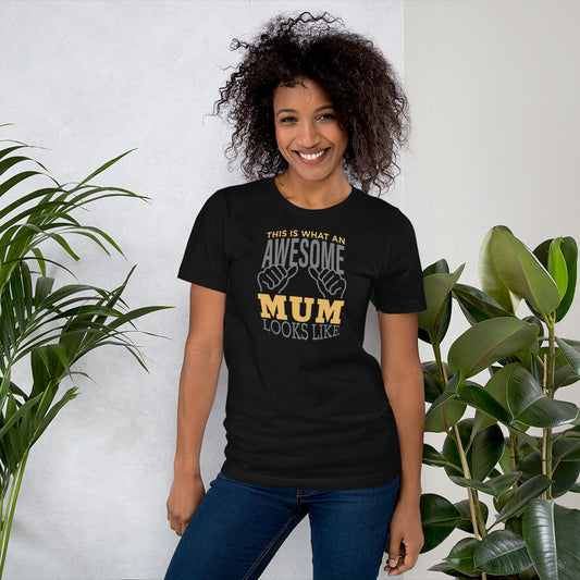 "Awesome Mum" Short-sleeve unisex t-shirt
