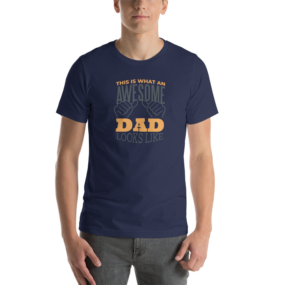 "Awesome Dad" Short-Sleeve Unisex T-Shirt