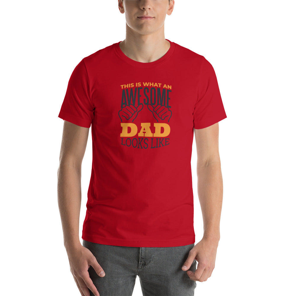 "Awesome Dad" Short-Sleeve Unisex T-Shirt