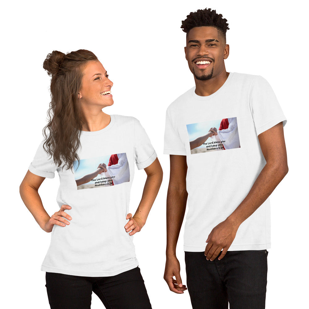 "The Lord Bless you and keep you" Short-Sleeve Unisex T-Shirt