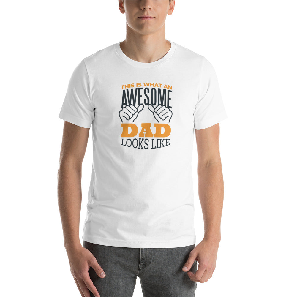 "Awesome Dad" Short-Sleeve Unisex T-Shirt