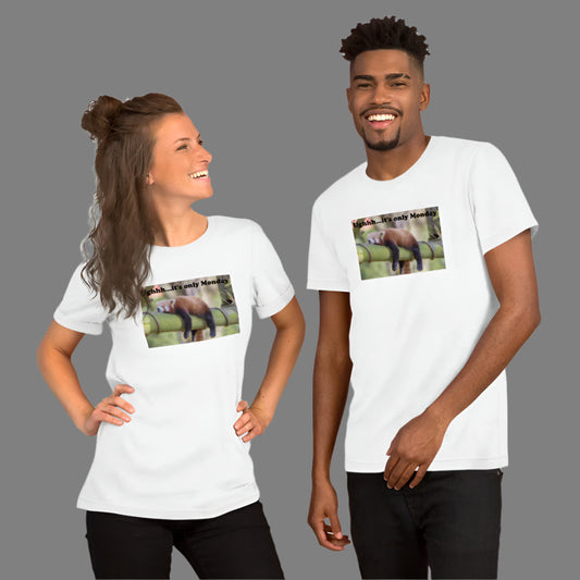"Arghhh...it's only Monday" Funny Printed Short-Sleeve Unisex T-Shirt